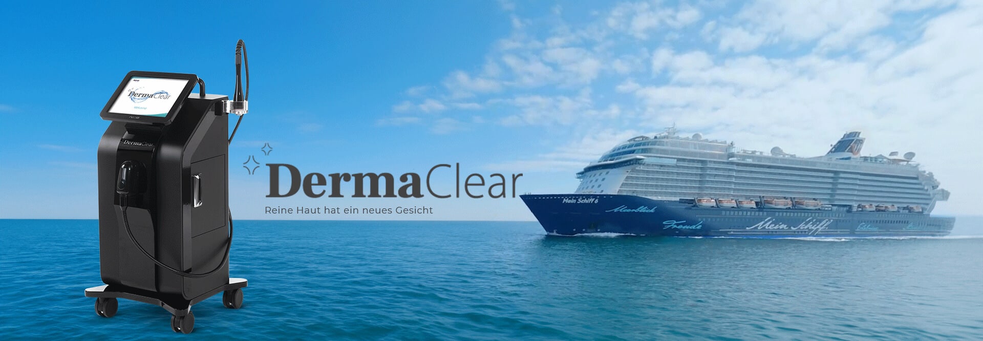 DermaClear und Mein Schiff: Ultimativer Spa-Genuss auf hoher See jetzt in sechs Schiffen